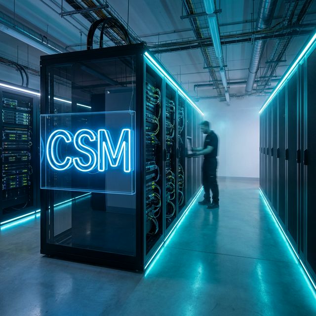 CSM Data Center and Server Room
